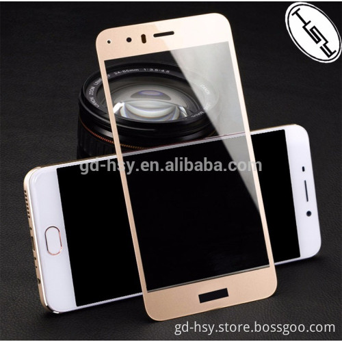 HUYSHE for Huawei Honor V8 2.5D full cover anti-fingerprint 9h hardness tempered glass screen guard protector